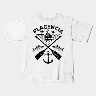 Placencia Beach, Belize, Boat Paddle Kids T-Shirt